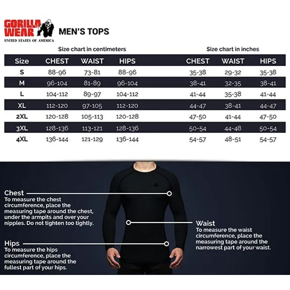 Gorilla Wear SAGINAW Oversized majica, Crna slika 6