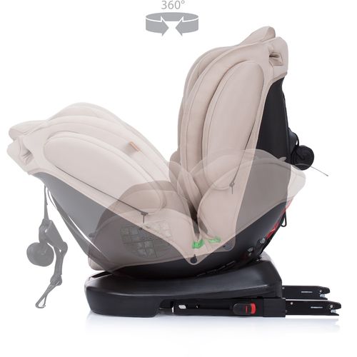 Chipolino autosjedalica 360 i-Size 40-150 cm 4Kid - Humus slika 6