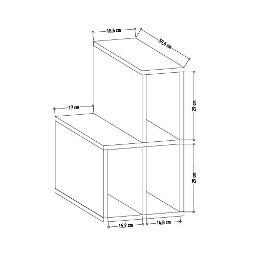 Lemont - Oak Oak Side Table slika 4