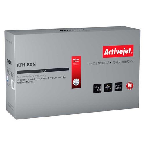 ActiveJet crni toner CF280A 80A za 3500 stranica slika 1