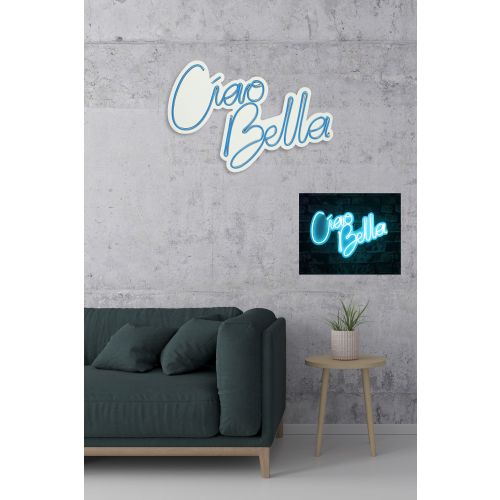 Wallity Ukrasna plastična LED rasvjeta, Ciao Bella - Blue slika 3