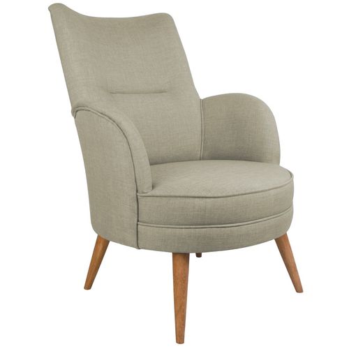 Victoria - Grey Grey Wing Chair slika 1
