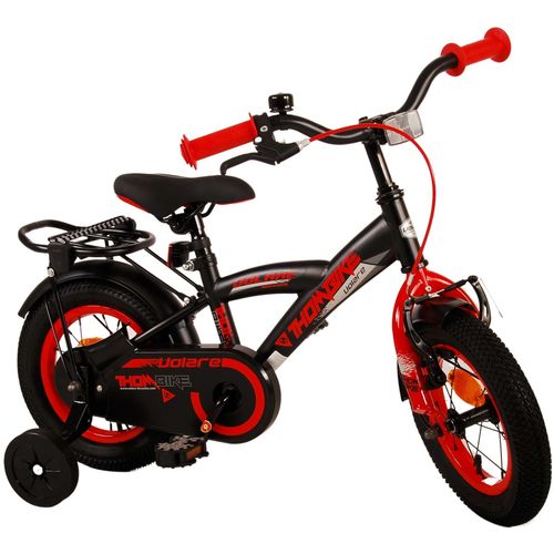 Volare dječji bicikl Thombike 12" crno-crveni slika 3