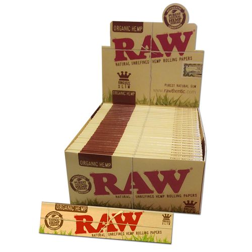 RAW Organic Hemp rizle KS Slim 50 kom  slika 1