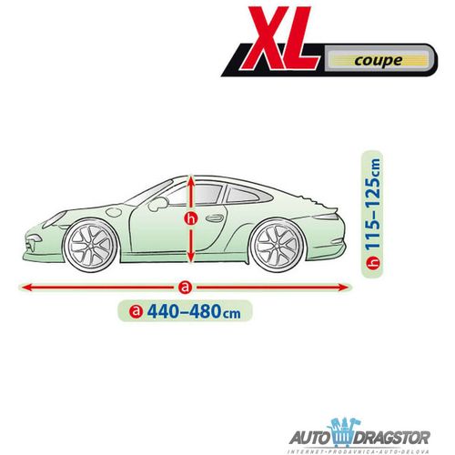 CERADA ZA AUTOMOBIL XL COUPE,D 440-480CM,V 115-125CM slika 5