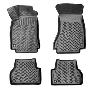 Auto Patosnice Gumene Tipske za Audi A4 B9 2016- (3D Duboke Rizline)