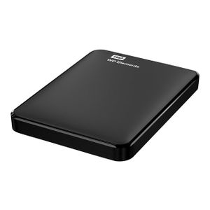 WD HDD 1TB ext 2.5 USB3.0Elements Black