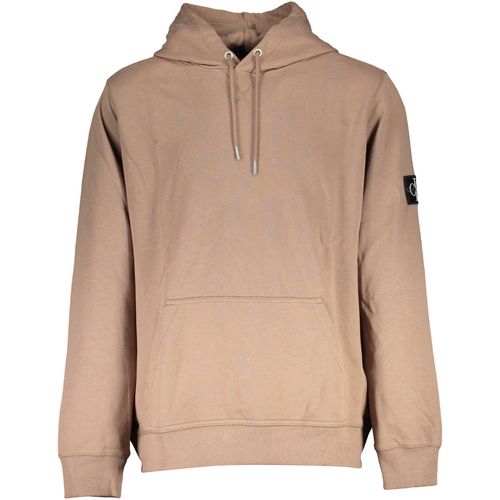 CALVIN KLEIN SWEATSHIRT WITHOUT ZIP MAN BROWN slika 1