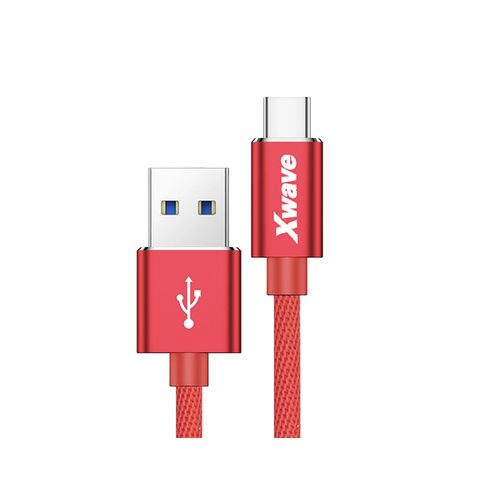 Xwave Kabl USB 3.1 na TIP-C 3.1 muško-muški 1.2M 3A,AI,upleteni,crveni slika 2