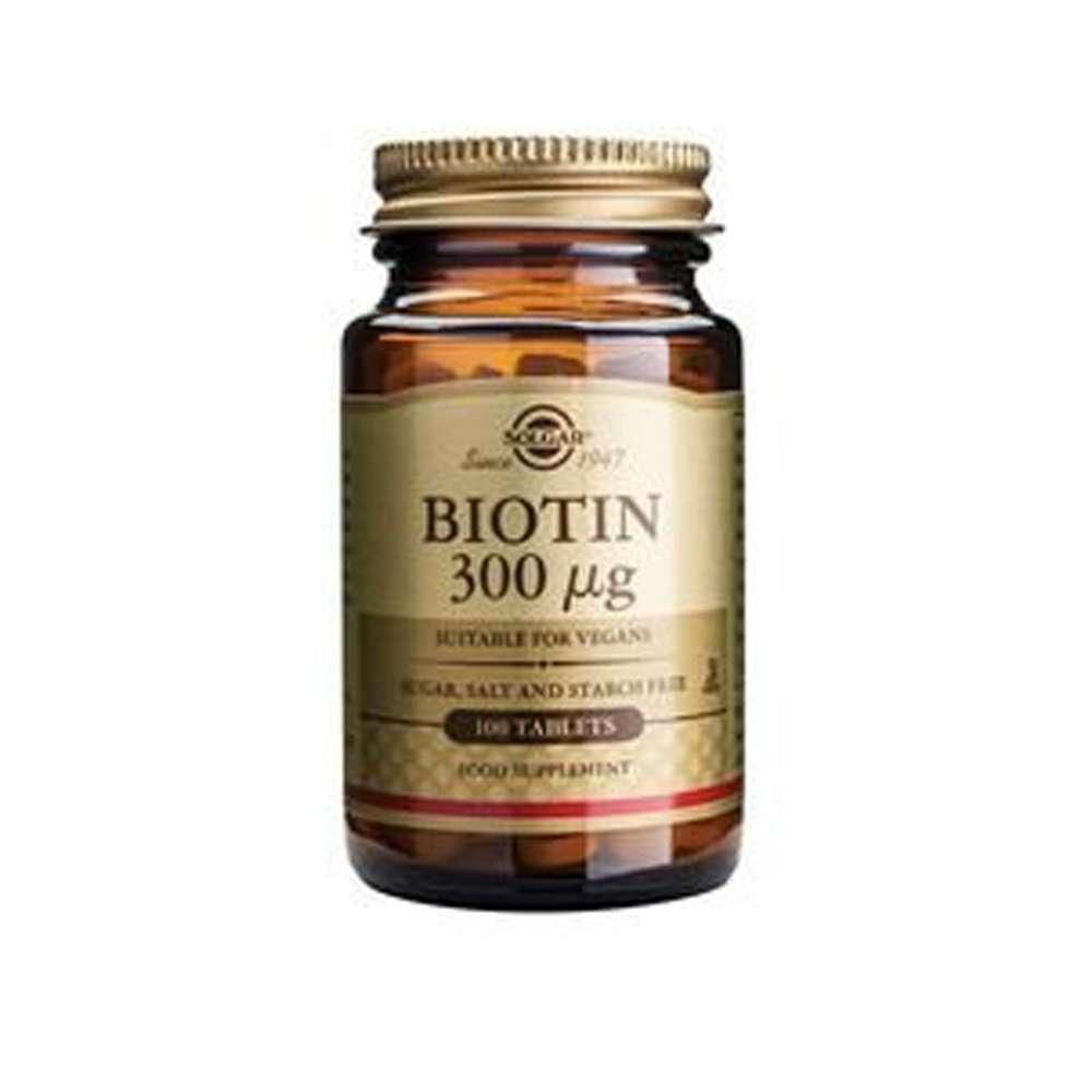 SOLGAR BIOTIN TBL A 100 - Vitamin za ljepotu slika 1