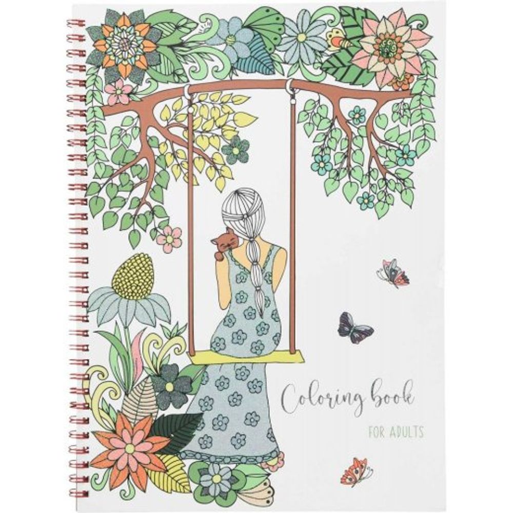 Bojanka A4 Adult coloring 40L Creative slika 1