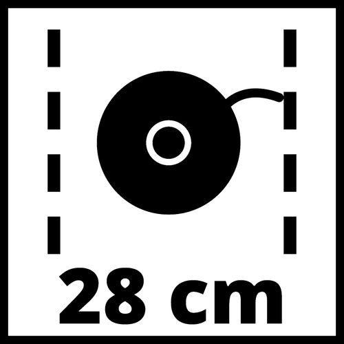 Einhell Akumulatorski trimer za travu GE-CT 18/28 Li-Solo slika 13
