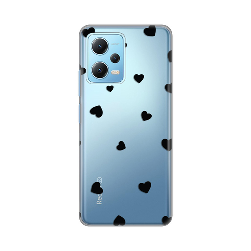 Torbica Silikonska Print Skin za Xiaomi Redmi Note 12 4G (EU) Hearts slika 1