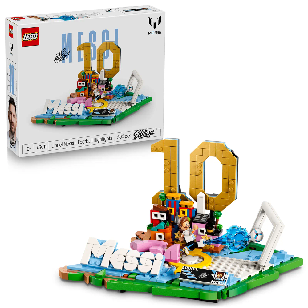 LEGO® Editions 43011 Lionel Messi – zvjezdani trenuci nogometa slika 1