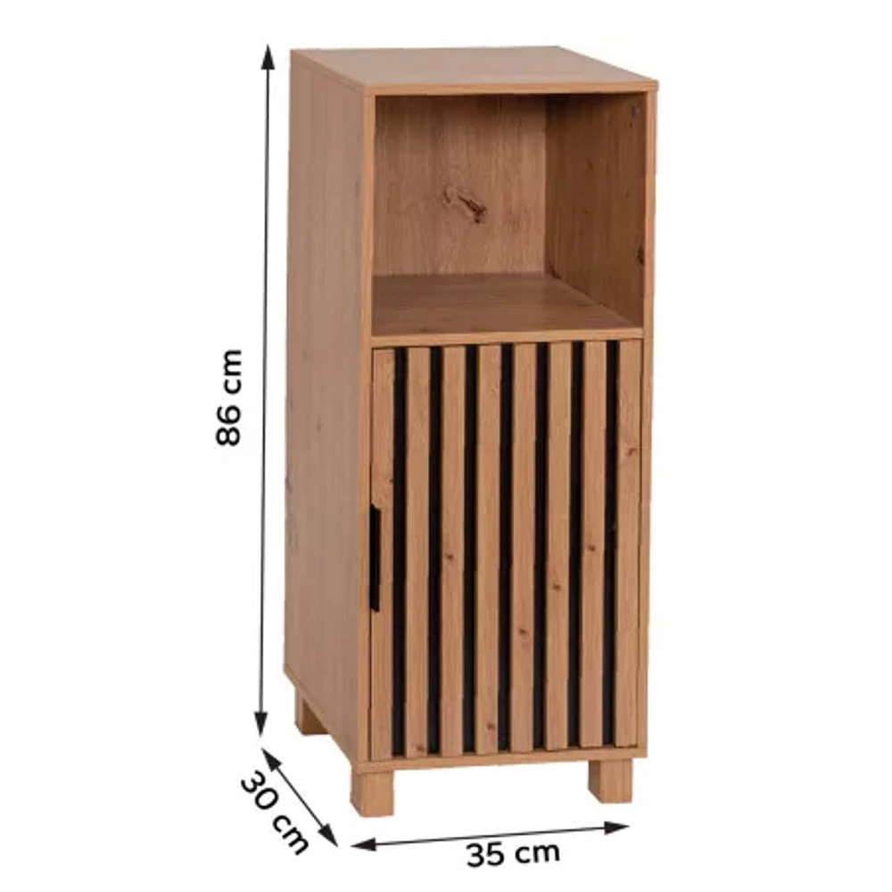 Tendance kupaonski ormarić samostojeći sa vratima Karma 86 cmx35 cmx30 cm.mdf  slika 2