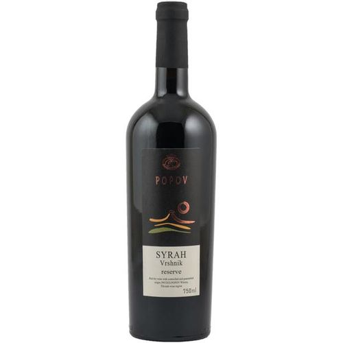 Popov Vinarija Syrah Vrshnik Crno 0,75l - Popov slika 1