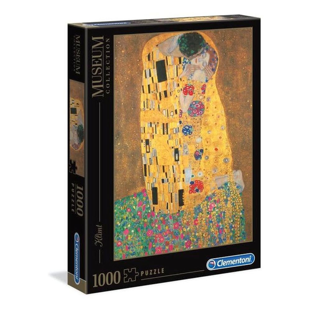 Clementoni Puzzle Gustav Klimt Poljubac 1000kom slika 1
