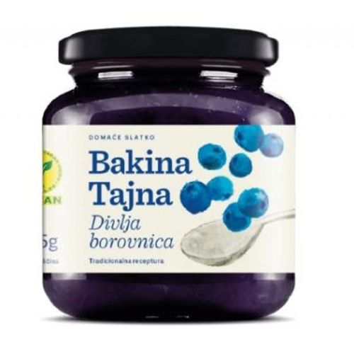 Bakina tajna Slatko divlje borovnice 375g slika 1