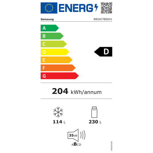 Samsung kombinirani hladnjak RB34C7B5D41/EF BESPOKE slika 2