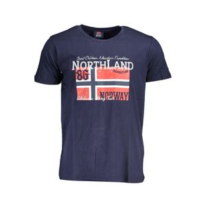 NORWAY 1963 MEN'S BLUE SHORT SLEEVED T-SHIRT