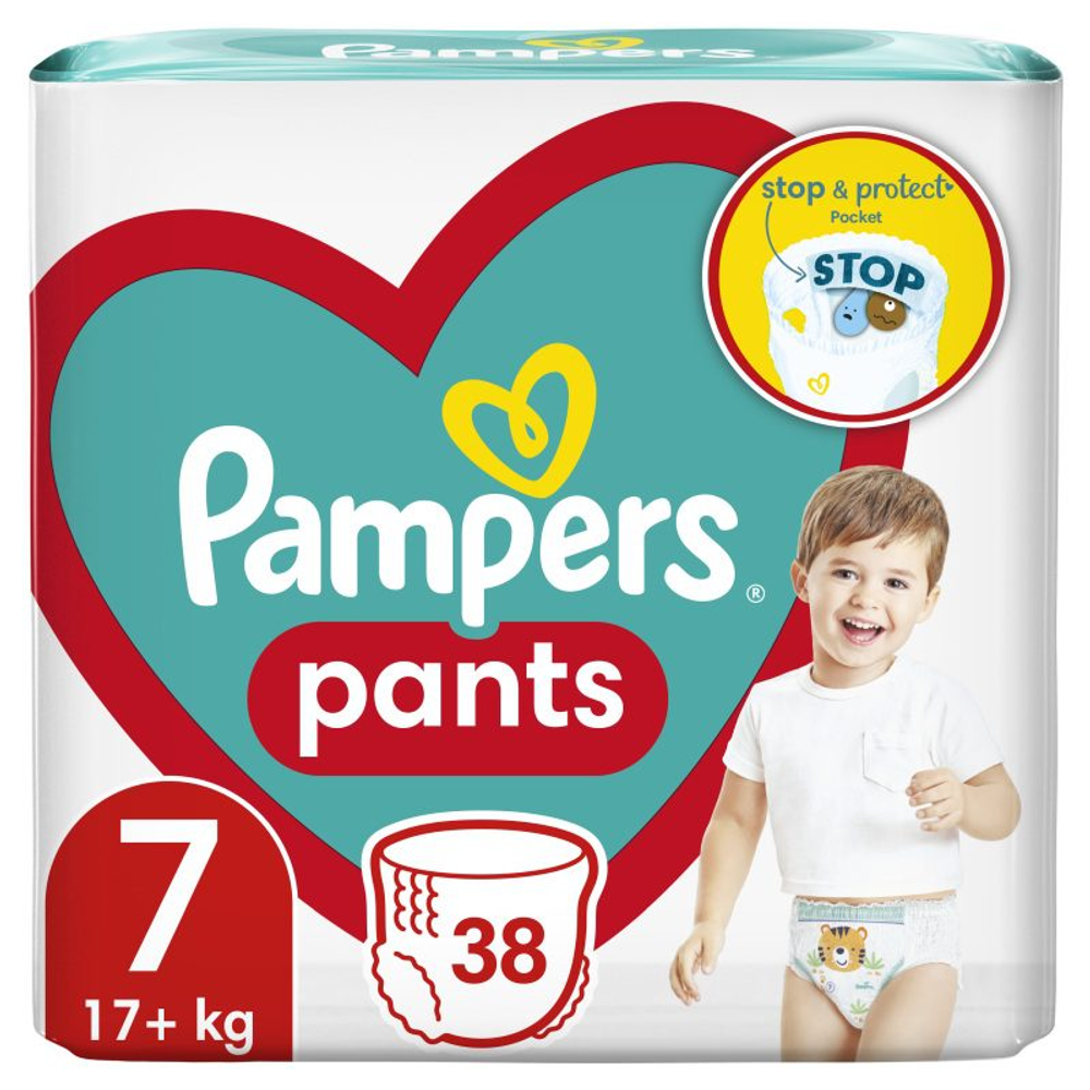 Pampers Pants Pelene gaćice JP 7  38 kom  slika 1
