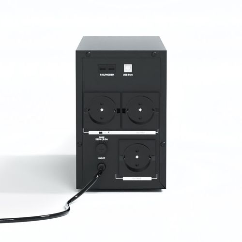 LanPlus UPS 1000VA 600W USB+RJ11 3 Schuko slika 2