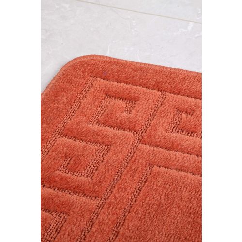 Ethnic - Orange Orange Bathmat Set (2 Pieces) slika 2