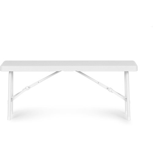 Modernhome set klupe i stola - bijeli slika 4