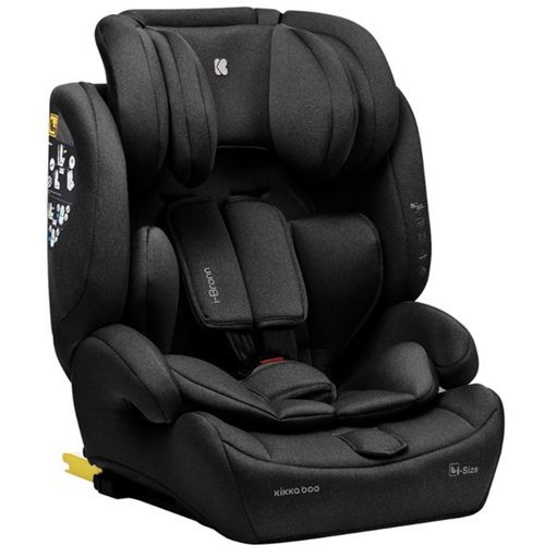 Kikka Boo Auto-sjedalica i-Bronn i-Size 9-36kg (76-150cm), Black Isofix slika 1