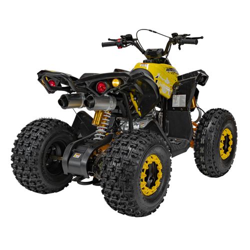 Quad na akumulator RENEGADE HighPer 125CC Combustion - žuti slika 7