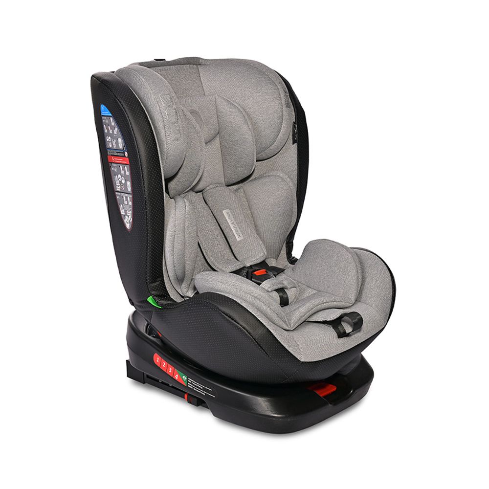 Lorelli Autosjedalica Nebula i-Size 360 40-150 cm Isofix, Grey slika 1
