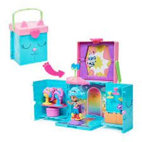 Gabbys Dollhouse - ormar za dotjerivanje set za igru slika 1