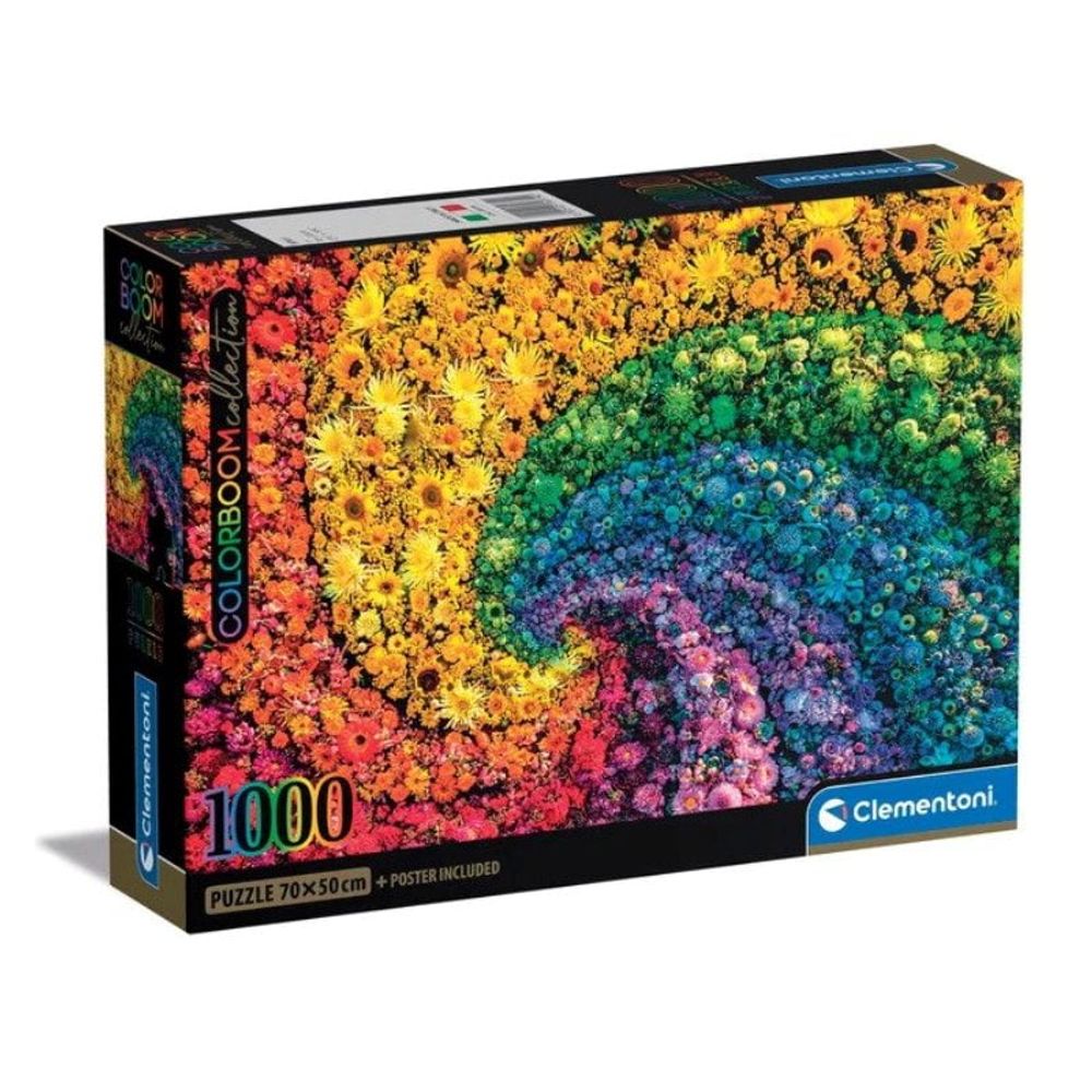 Clementoni Puzzle Whirl - Colorboom 1000kom slika 1