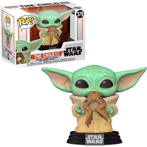 POP figure Star Wars Mandalorian The Child with Frog slika 1