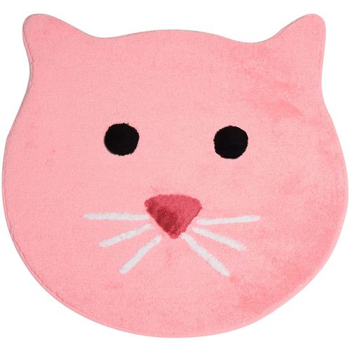 Colourful Cotton Akrilna kupaonska prostirka Cat - Candy Pink slika 2