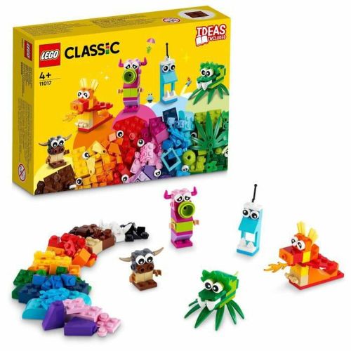 Playset Lego 11017 Classic Creative Monsters Pisana + 4 Godina slika 1