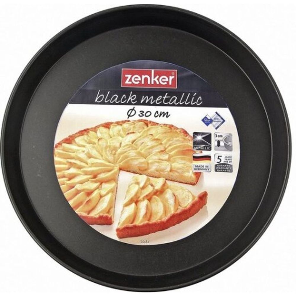 Zenker Kalup za pečenje 30x3 cm Black slika 3