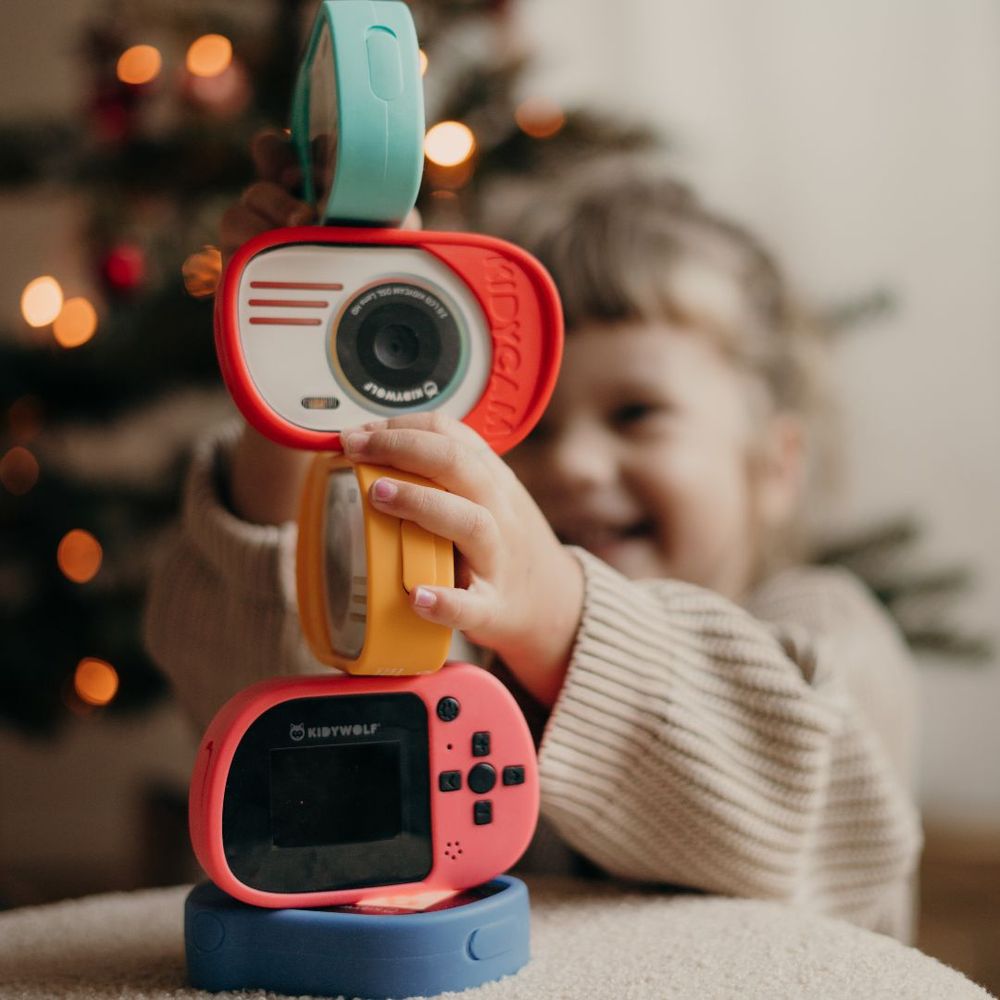 Kidywolf Digitalni vodootporni dječiji fotoaparat Kidycam 8MP/16GB, Red slika 9