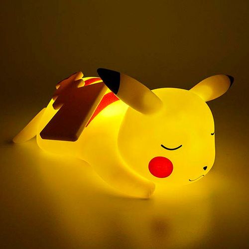 Pokemon Sleeping Pikachu 3D Led lampa slika 1