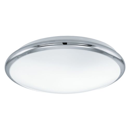 Eglo Manilva plafonjera/1, led, 11w, 950lm, prom 300, krom/bijela  slika 1