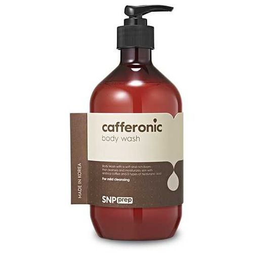 SNP Prep Cafferonic Body Wash 500ml pena za tuširanje sa ekstraktom kafe i hijaluronom slika 1