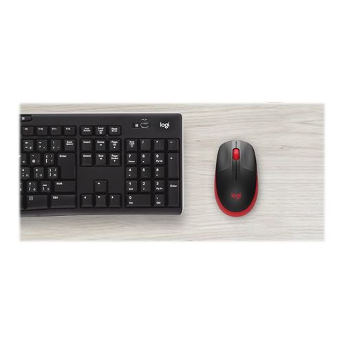 Miš Logitech M190 Full-size wireless Red, 910-005908 slika 2