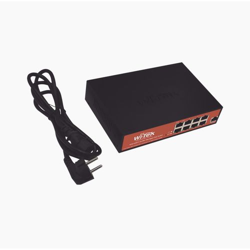 Wi-Tek WI-PMS310GF-Alien 8GE+2SFP Ports 24V/48V Mixed L2 Managed PoE Switch with 8-Port PoE slika 1