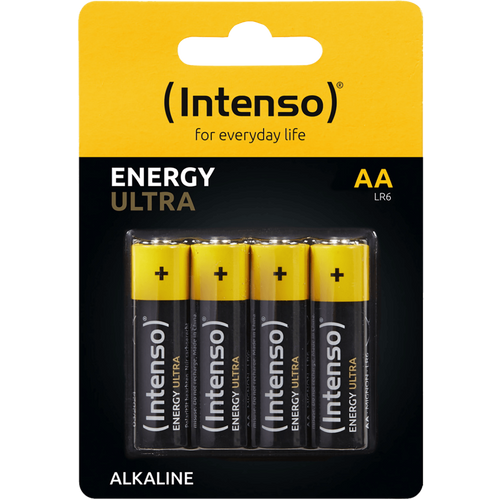 (Intenso) Baterija alkalna, AA LR6/4, 1,5 V, blister 4 kom - AA LR6/4 slika 1