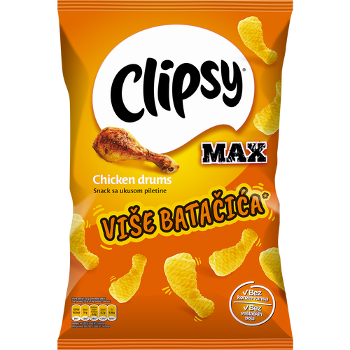 Clipsy max piletina 80g slika 1