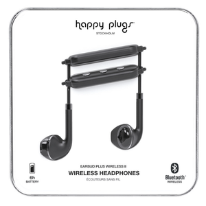 Happy Plugs, Wireless II, bežične slušalice, crne