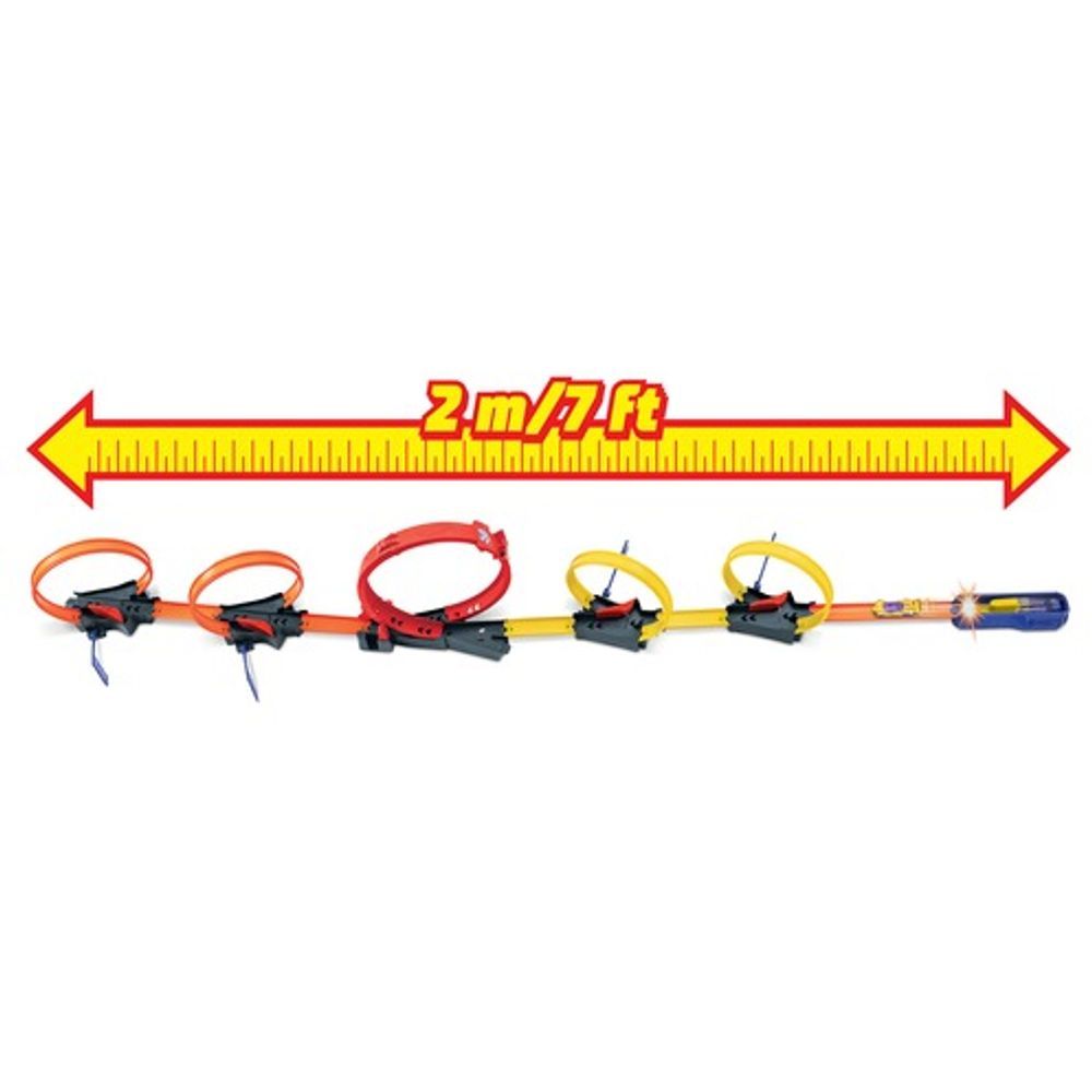 Hot Wheels Action Milti-Loop Raceoff Staza sa višestrukim petljama i autićem slika 5