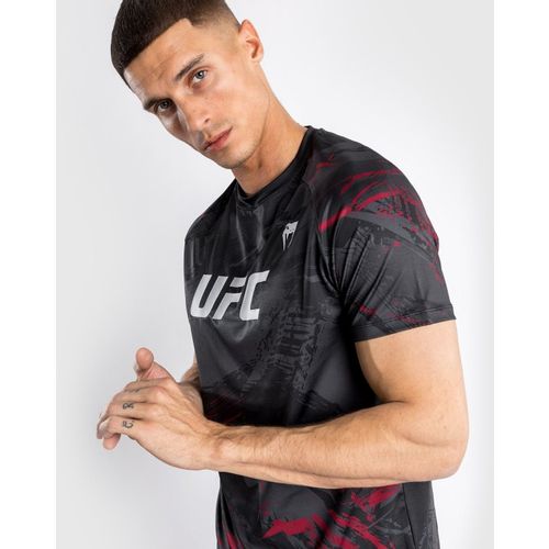 Venum UFC Authentic Fight Week 2.0 Dry Tech Majica KR Crna L slika 1