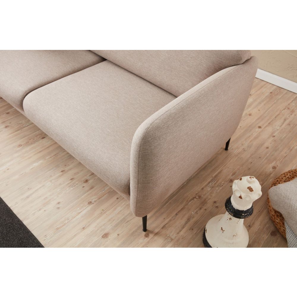 Venus 3-Sjedalna - Krem Sofa na Razvlačenje slika 4