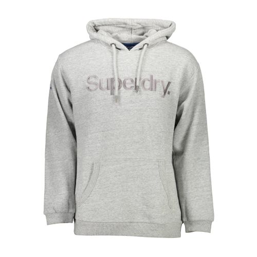 SUPERDRY Muška Siva Majica bez Patentnog Zatvarača slika 1